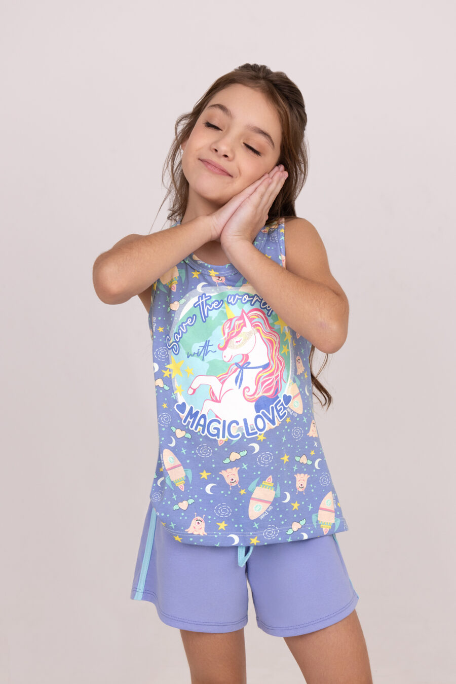 SO PINK #11715 PIJAMA NIÑA SO MAGIC LOVE
