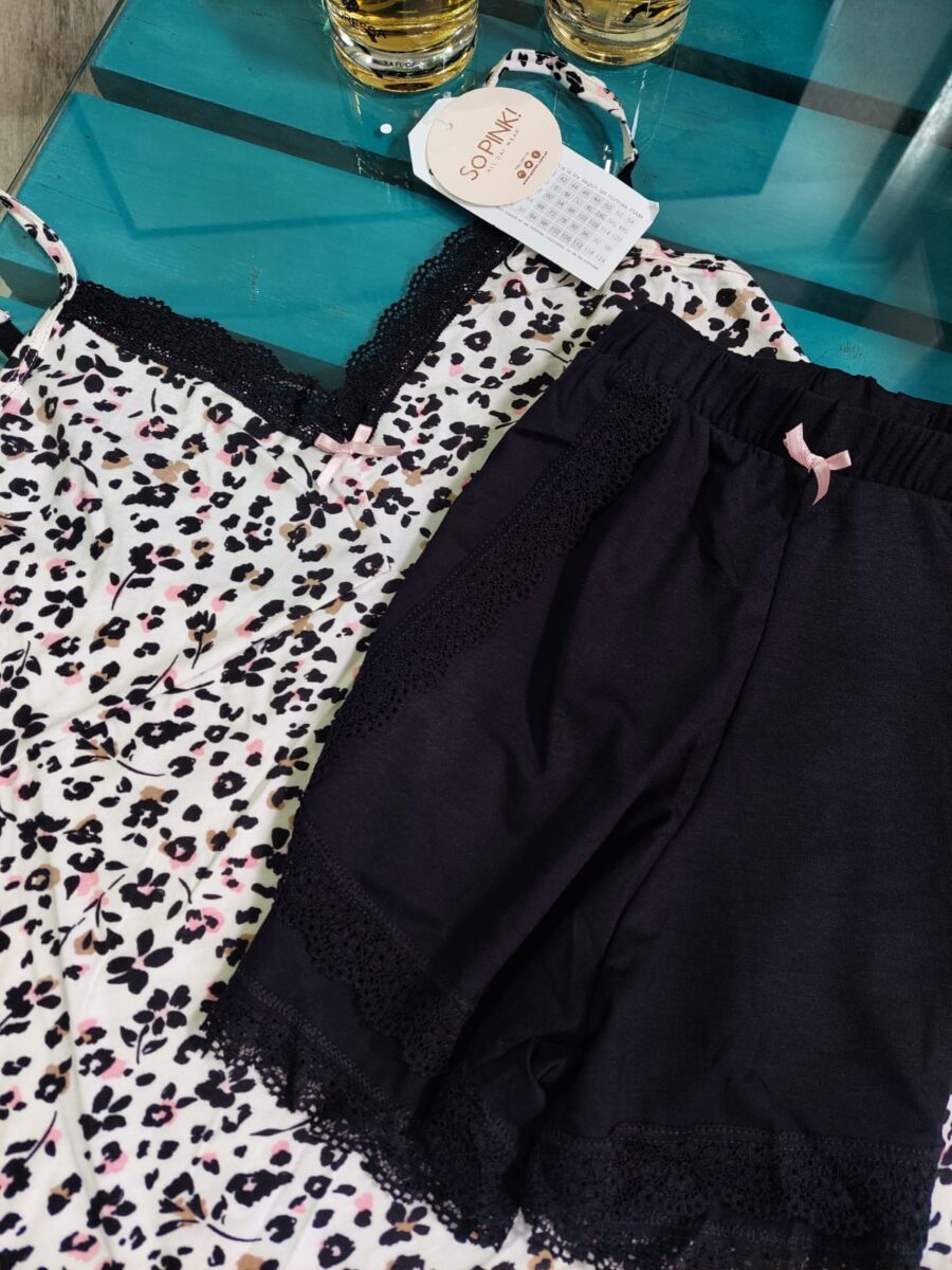 #18028 PIJAMA CORTO SO PINK - Imagen 2