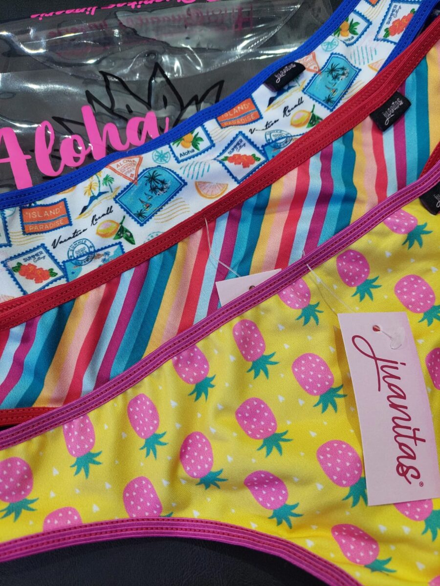 PACK X3 / JUANITAS 304-03 LESS CLASICA RAINBOW - Imagen 2