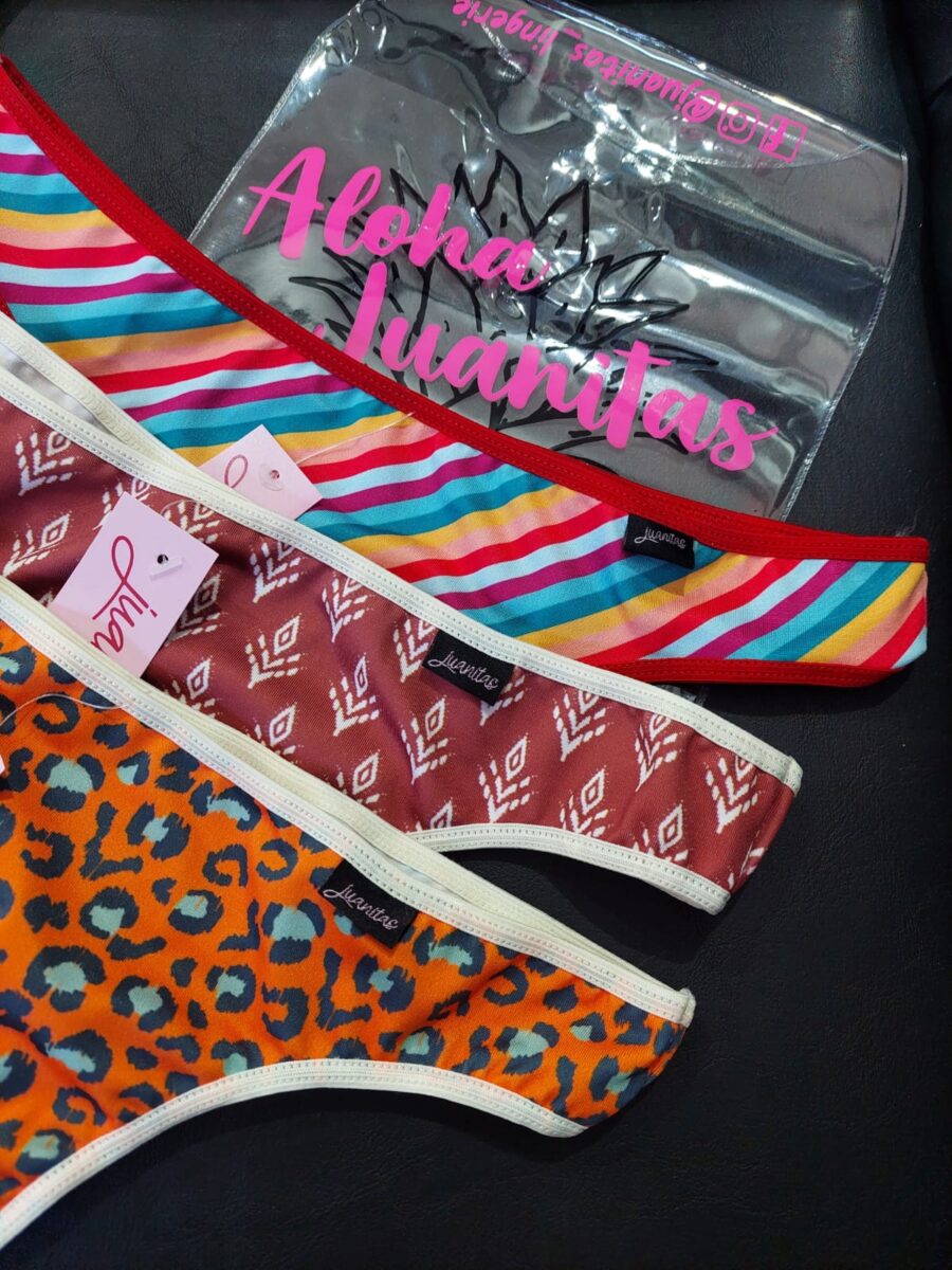 PACK X3 / JUANITAS 304-03 LESS CLASICA RAINBOW - Imagen 4