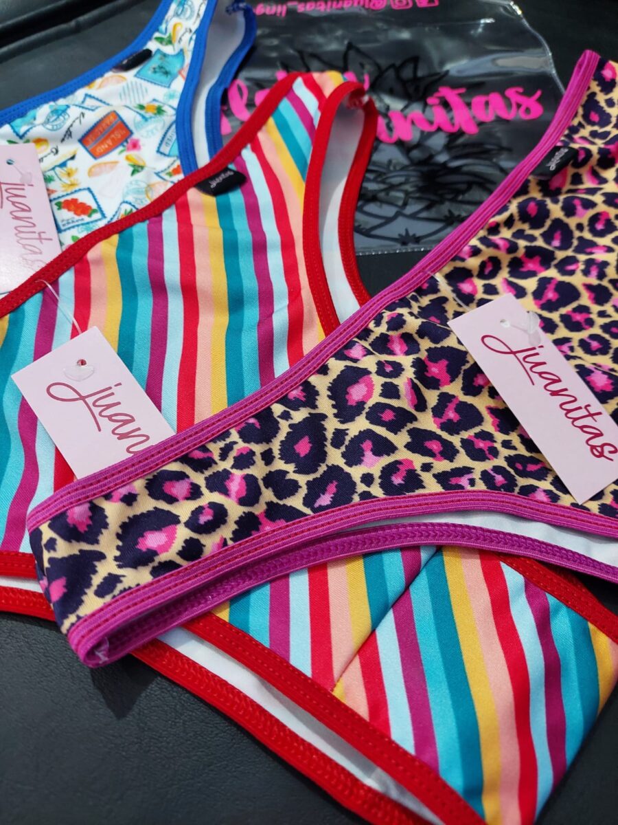 PACK X3 / JUANITAS 304-10 VEDETINA RAINBOW - Imagen 3