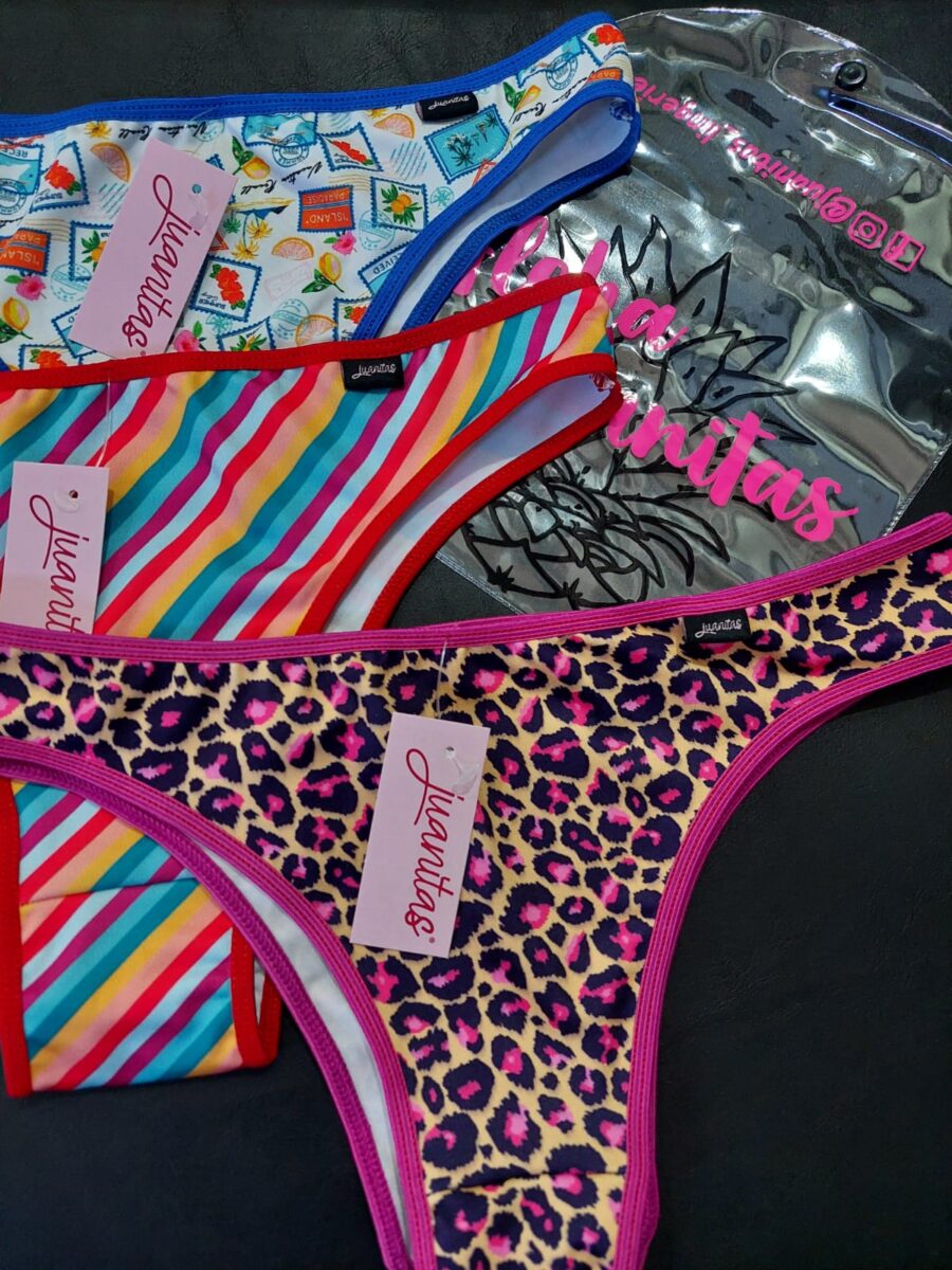 PACK X3 / JUANITAS 304-10 VEDETINA RAINBOW - Imagen 2