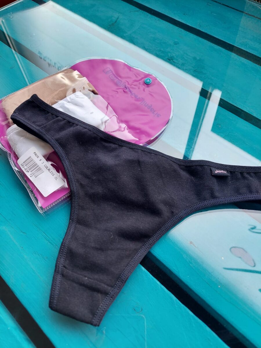 PACK X3 / JUANITAS 101-03 LESS CLASICA COTTON - Imagen 4