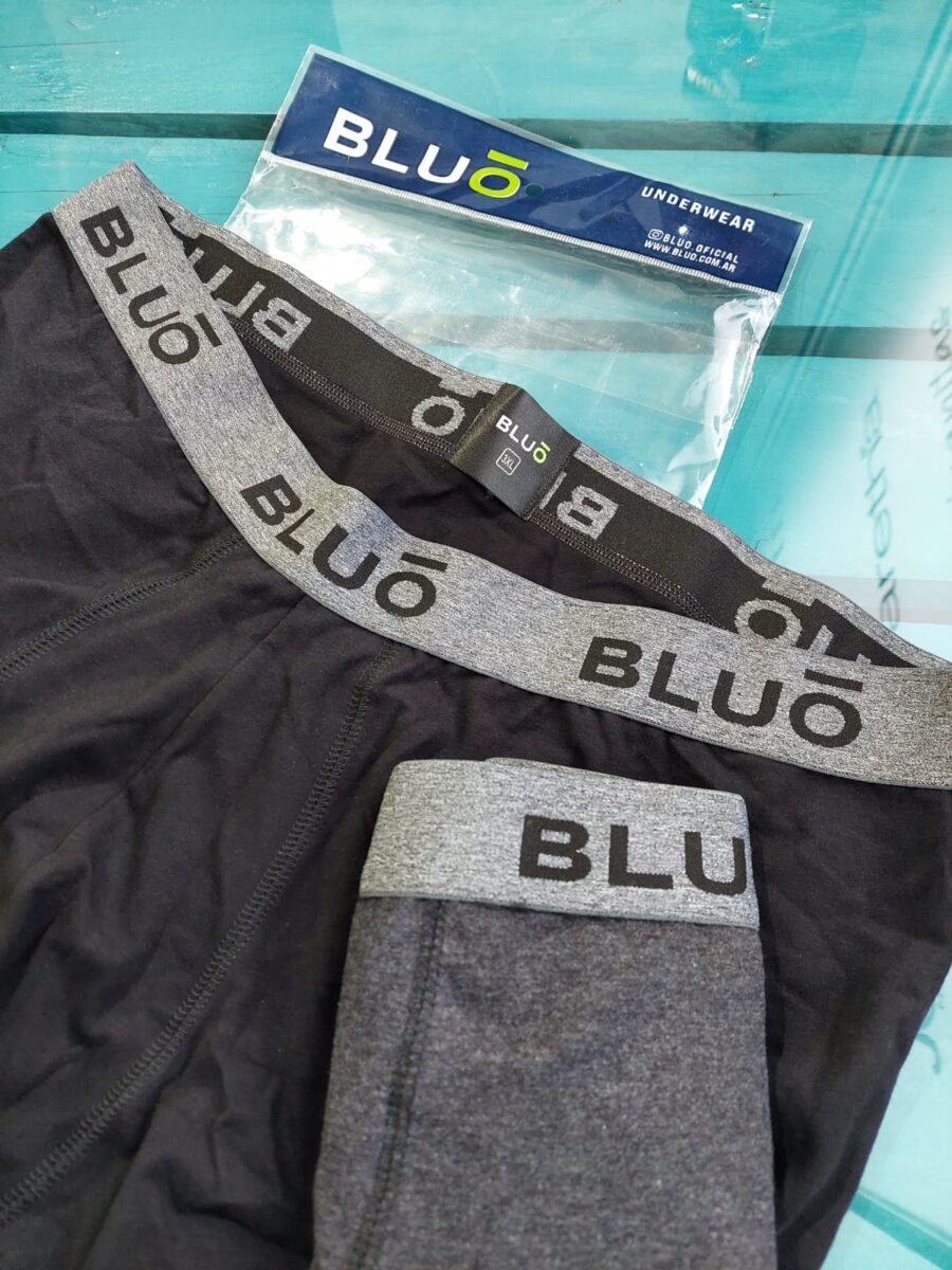 BLUO #23511 PACK X2 BOXER LISO 4XL