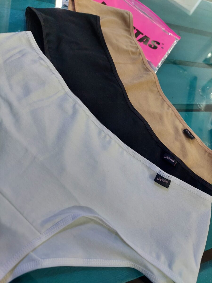 PACK X3 / JUANITAS 101-21 CULOTTE DE ALGODON - Imagen 2