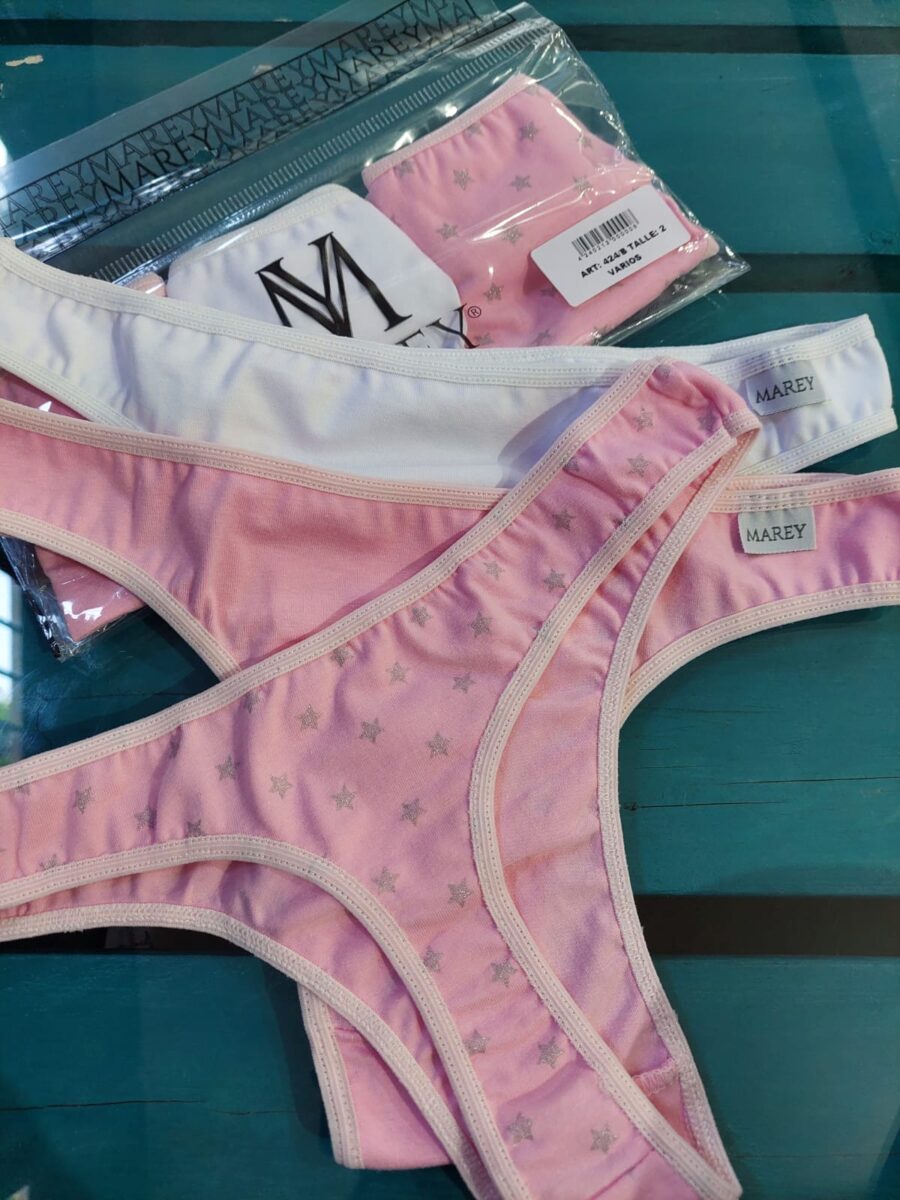 MAREY 424B PACK X3 DE DAMA EN BOLSITA - Imagen 2