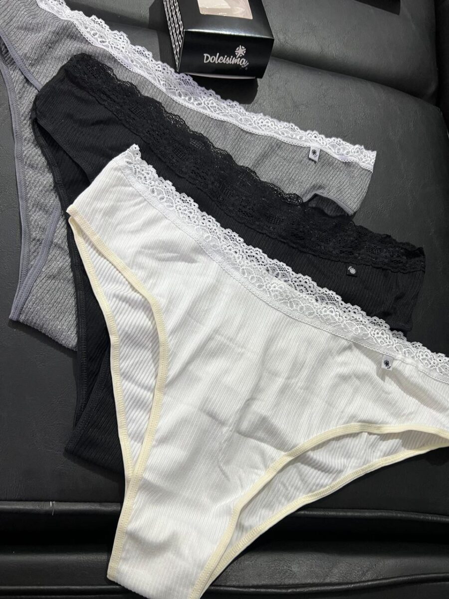 DOLCISIMA P886-18B PACK X3 VEDETINA BIKINI MODAL MORLEY