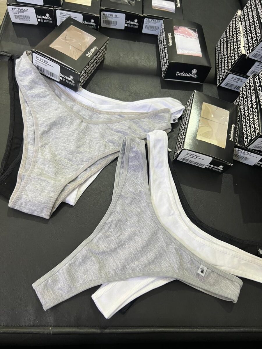 DOLCISIMA P878-02B PACK X3 VEDETINA ALGODON Y LYCRA - Imagen 8