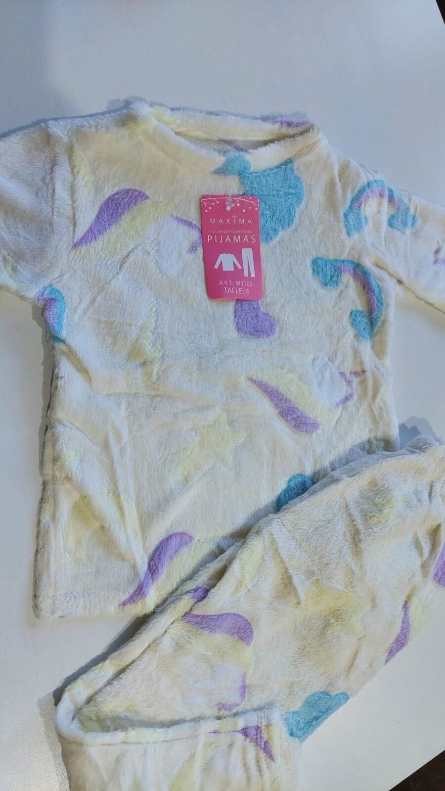 MAXIMA 3102 PIJAMA NIÑA LUMINOSO POLAR SOFT - Imagen 3